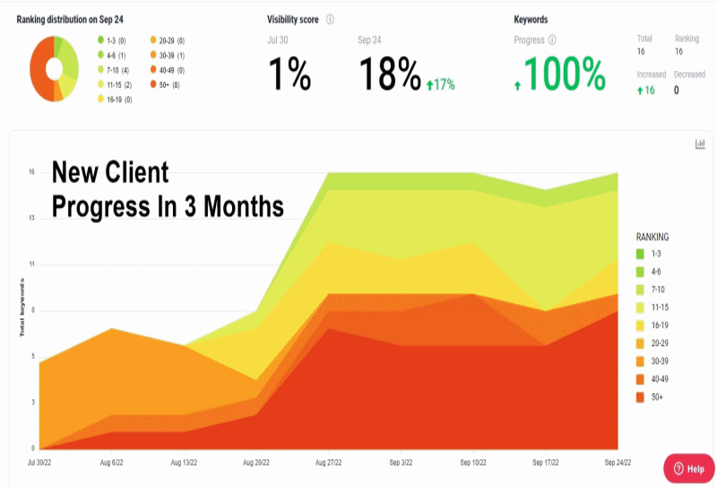 SEO Stats for Clients